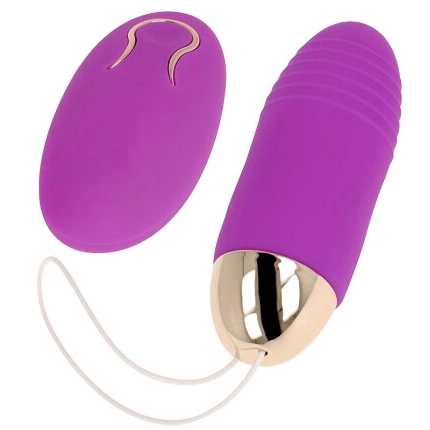 ohmama - remote control vibrating egg 10 speeds purple D-227195