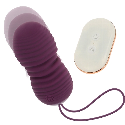 ohmama - huevo control remoto 7 modos up and down morado