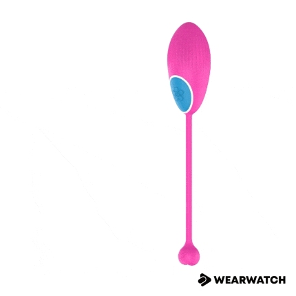 Ovo Vibratório Wearwatch com Comando Rosa&Verde,D-227557