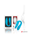 Vibrador para Casais Wearwatch Dual Azul&Branco,D-227562