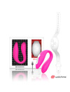 Vibrador para Casais Wearwatch Dual Rosa&Branco,D-227593