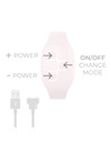 watchme - wireless technology watch soft pink D-229765