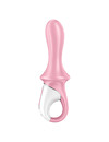 satisfyer - air pump booty 5+ inflatable anal vibrator pink D-232169