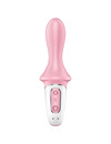 satisfyer - air pump booty 5+ inflatable anal vibrator pink D-232169