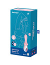 satisfyer - air pump booty 5+ inflatable anal vibrator pink D-232169