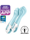 Vibrador Satisfyer Air Pump com App Azul,D-232170