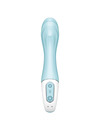 satisfyer - air pump vibrator 5+ inflatable g-spot vibrator app blue D-232170