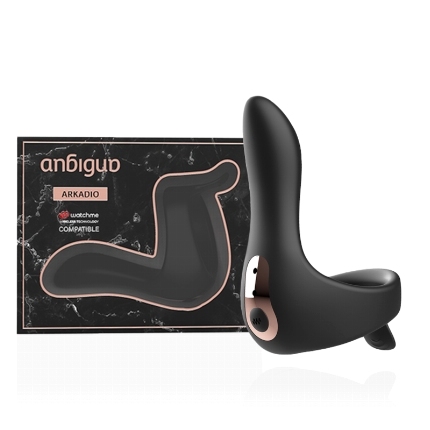 anbiguo - arkadio estimulador glande perineo compatible con watchme wireless technology