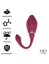 cici beauty - premium silicone egg vibrator remote control D-232466