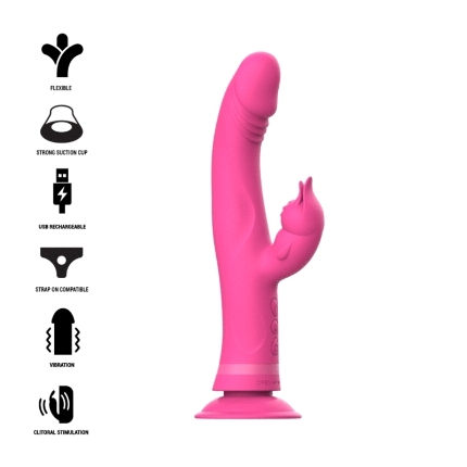 Vibrador Rabbit Intense Julio Rosa,D-234765