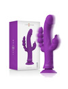 intense - casanova rabbit silicone vibrator triple motor purple D-234766