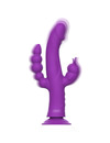 intense - casanova rabbit silicone vibrator triple motor purple D-234766