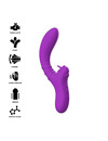 intense - harry flexible vibrator with purple tongue D-234767