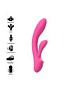 intense - luigi rabbit vibrator pink liquid silicone D-234768