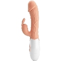 pretty love - easter bunny vibrador con estimulador