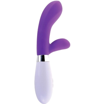 classix - rabbit vibrator g-spot purple silicone D-236593