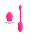 pretty love - doreen rechargeable vibrating egg magenta D-237363