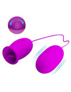 pretty love - daisy dual egg rechargeable vibrator purple D-237377