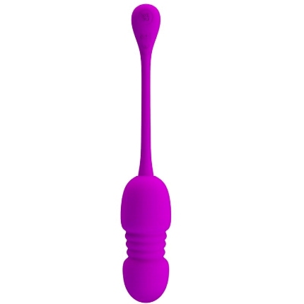 pretty love - callie purple rechargeable vibrating egg D-237389