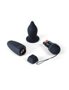 Plug Anal com Vibração B Swish Bfilled Preto,D-207771