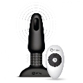 Plug Anal B-Vibe com vibração e comando Rimming 2 Petite Preto