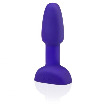 b-vibe - rimming control remoto anal plug petite lila