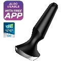 Plug Anal com Vibração Satisfyer Ilicious 2 com App e Recarregável Preto