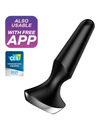 Plug Anal com Vibração Satisfyer Ilicious 2 com App e Recarregável Preto,D-229506