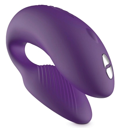 Vibrador para casais We-vibe Chorus para casais com comando Roxo,D-223286