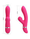 pretty love - willow rabbit vibrator and sucker D-231045