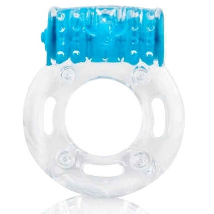 Cockring com Vibração Screaming O Color Pop Azul