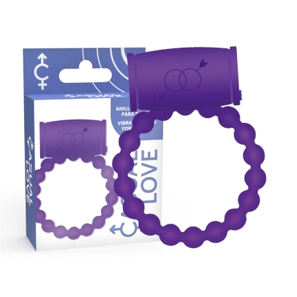 Cockring com Vibração Casual Love Roxo