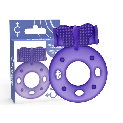 Cockring com Vibração Casual Love 32 Roxo