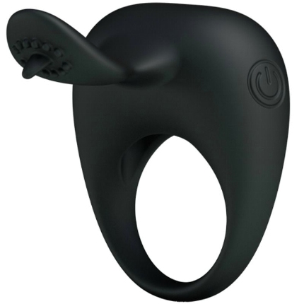 pretty love - vibrating ring with tongue D-220007