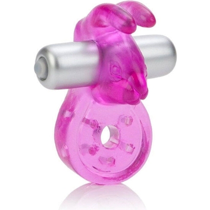 california exotics - micro vibe arouser bunny anillo vibrador rosa