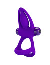 pretty love - vibrator ring 10 vibrations violet silicone D-236074