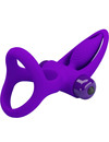 pretty love - vibrator ring 10 vibrations violet silicone D-236074