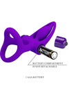 pretty love - vibrator ring 10 vibrations violet silicone D-236074