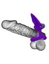 pretty love - vibrator ring 10 vibrations violet silicone D-236074