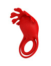 pretty love - ruben vibrator ring 7 vibrations silicone red D-236075