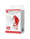 pretty love - ruben vibrator ring 7 vibrations silicone red D-236075