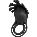 pretty love - ruben vibrator ring 7 vibrations black silicone