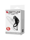 pretty love - ruben vibrator ring 7 vibrations black silicone D-236076