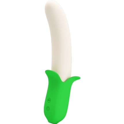 Vibrador Pretty Love Banana Knight Super Power 7 Verde 