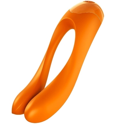 satisfyer - candy cane finger vibrator orange D-228110