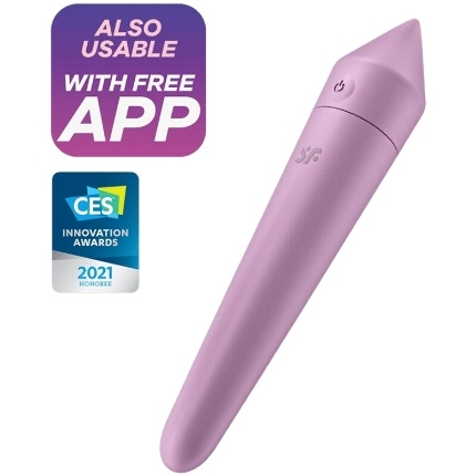 satisfyer - ultra power bullet 8 bala vibradora lila