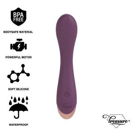 treasure - hansel g-spot vibrator compatible con watchme wireless technology