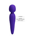 pretty love - meredith massager 12 vibration modes purple D-238709