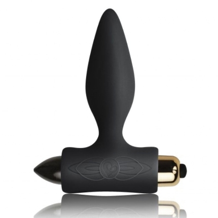 rocks-off - petite sensations anal plug for beginners - black D-221801