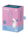 satisfyer - vulva lover 2 air pulse stimulator vibrator white D-232180